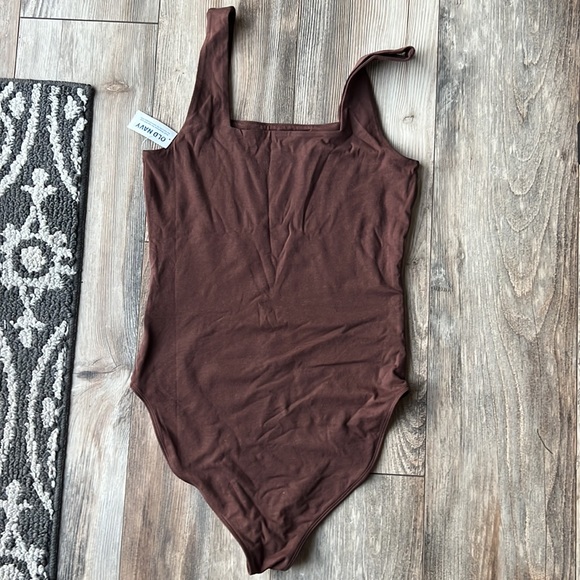 Old navy Sleeveless Square-Neck Bodysuit - brown - Picture 10 of 10